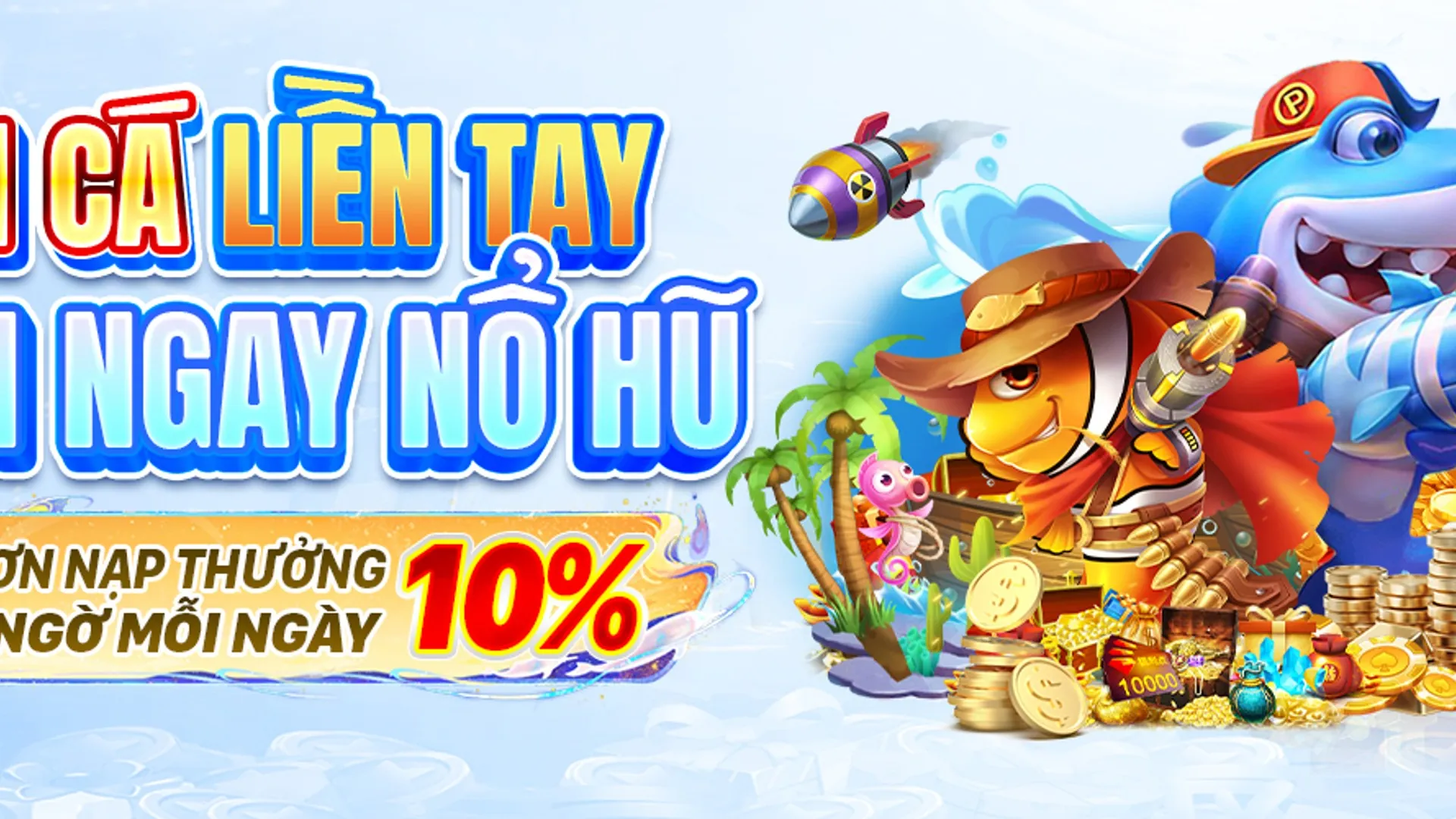 Banner giới thiệu các loại trò chơi Nổ Hũ New88